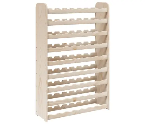 Vyno Butelių Stovas, 72,5X25X111,5cm Pušies Medienos Masyvas