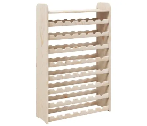 Vyno Stovas Su Plokšte Viršuje, 72,5X25X111,5cm Pušies Masyvas