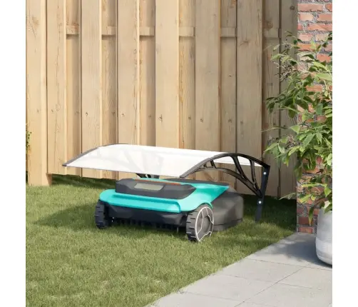 Robota Pļāvēja Novietne, Melna, 80X101X46 Cm Vidaxl