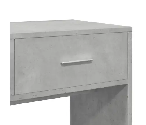 3-Daļīgs Tualetes Galdiņa Komplekts, Betona Pelēks Vidaxl