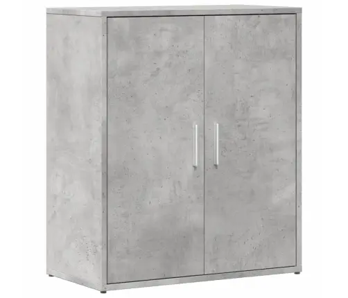 Šoninės Spintelės, 2Vnt., Betono, 60X31X70cm Apdirbta Mediena