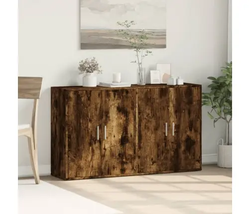 Kumodes 2 Gab., Ozolkoka Krāsa, 60X31X70 Cm, Inženierijas Koks Vidaxl