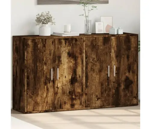 Kumodes 2 Gab., Ozolkoka Krāsa, 60X31X70 Cm, Inženierijas Koks Vidaxl