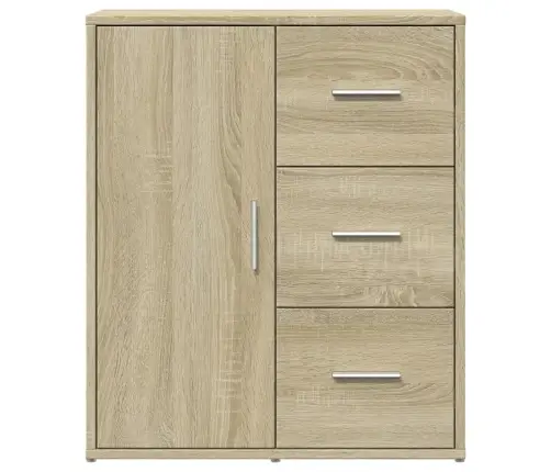 Puhvetkapid 2 Tk, Sonoma Tamm, 60 X 31 X 70 cm Tehispuit