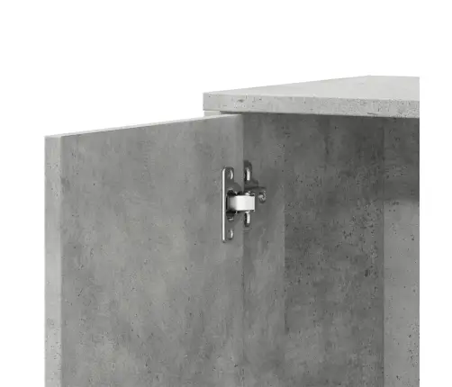 Kumodes 2 Gab., Betona Pelēkas, 60X31X70 Cm, Inženierijas Koks Vidaxl