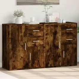 Kumodes 2 Gab., Ozolkoka Krāsa, 60X31X70 Cm, Inženierijas Koks Vidaxl