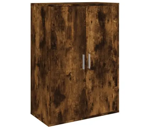 Puhvetkapid 2 Tk, Suitsutatud Tamm, 60 X 31 X 84 cm Tehispuit