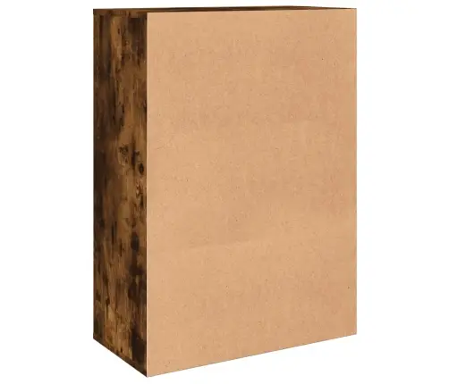 Puhvetkapid 2 Tk, Suitsutatud Tamm, 60 X 31 X 84 cm Tehispuit