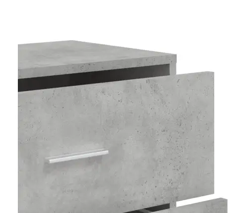 Kumodes, 3 Gab., Betona Pelēkas, 60X31X84 Cm, Inženierijas Koks Vidaxl Kumodes, 3 Gab., Betona Pelēkas, 60X31X84 Cm, Inženierijas Koks Vidaxl