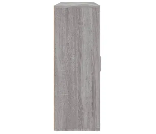 Kumodes, 3 Gab., Pelēka Ozola, 60X31X84 Cm, Inženierijas Koks Vidaxl