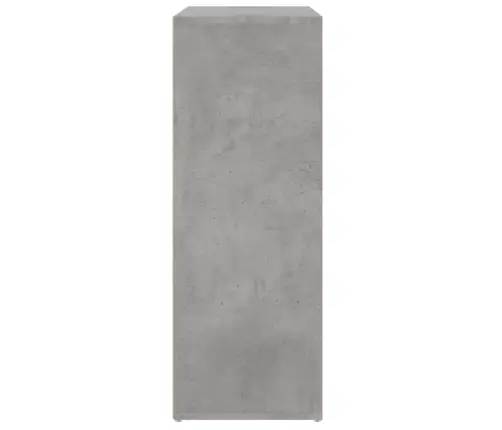 Kumodes, 2 Gab., Betona Pelēkas, 60X31X84 Cm, Inženierijas Koks Vidaxl