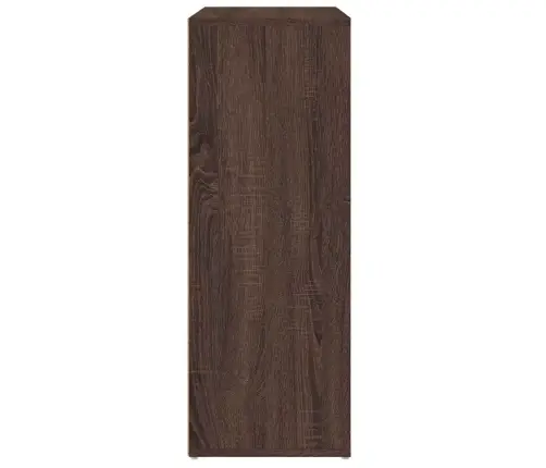 Puhvetkapid 2 Tk, Pruun Tamm, 60 X 31 X 84 cm Tehispuit