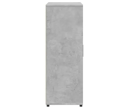 Kumodes, 2 Gab., Betona Pelēkas, 60X31X84 Cm, Inženierijas Koks Vidaxl