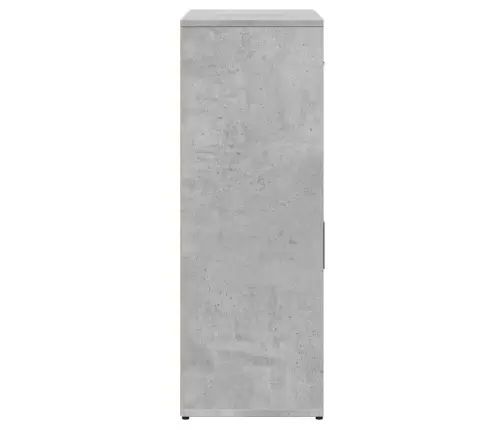 Kumodes 2 Gab., Betona Pelēkas, 60X30X84 Cm, Inženierijas Koks Vidaxl