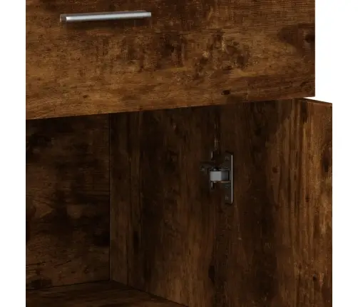 Kumodes 2 Gab., Ozolkoka Krāsa, 60X30X84 Cm, Inženierijas Koks Vidaxl