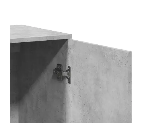 Šoninės Spintelės, 2Vnt., Betono, 79X38X80cm Apdirbta Mediena