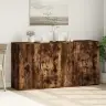 Šoninės Spintelės, 2Vnt., Dūminio Ąžuolo, 79X38X80cm Mediena Šoninės Spintelės, 2Vnt., Dūminio Ąžuolo, 79X38X80cm Mediena