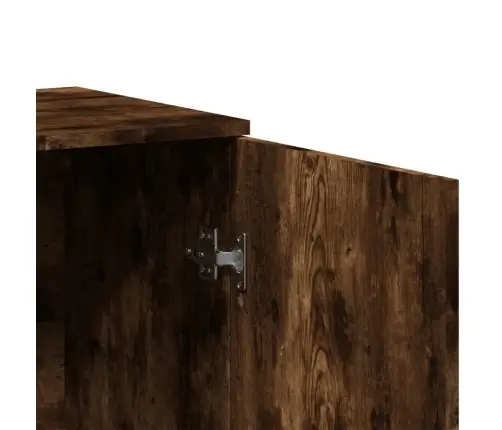Šoninės Spintelės, 2Vnt., Dūminio Ąžuolo, 79X38X80cm Mediena Šoninės Spintelės, 2Vnt., Dūminio Ąžuolo, 79X38X80cm Mediena