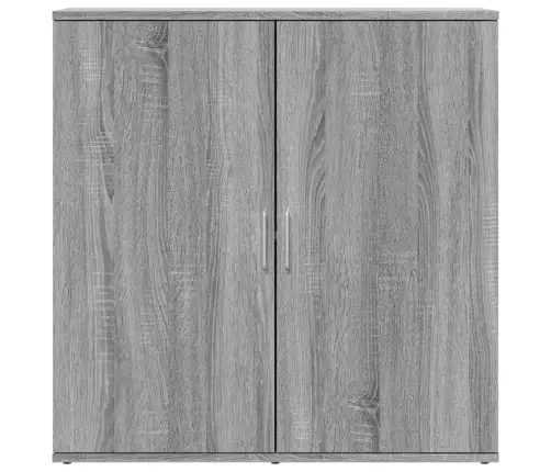 Šoninės Spintelės, 2Vnt., Pilkos Ąžuolo, 79X38X80cm Mediena
