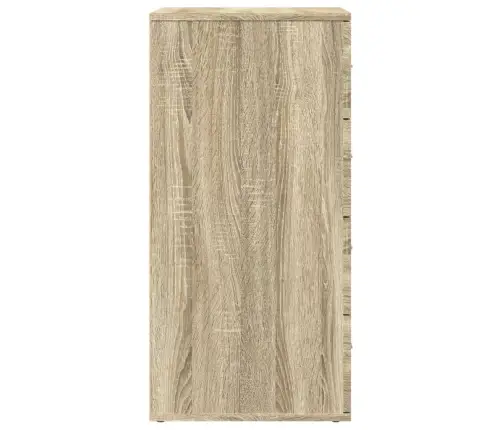 Kumodes, 3 Gab., Ozolkoka Krāsa, Inženierijas Koks Vidaxl