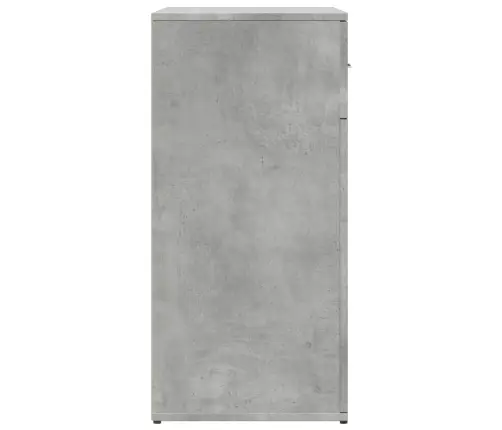 Puhvetkapid 2 Tk, Betoonhall, 79 X 38 X 80 cm Tehispuit