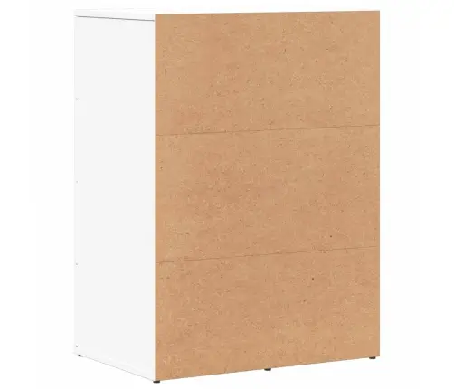 Kumodes, 2 Gab., Baltas,  59X39X80 Cm, Inženierijas Koks Vidaxl