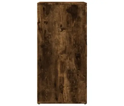 Puhvetkapid 2 Tk, Suitsutatud Tamm, 59X39X80 cm Tehispuit Puhvetkapid 2 Tk, Suitsutatud Tamm, 59X39X80 cm Tehispuit