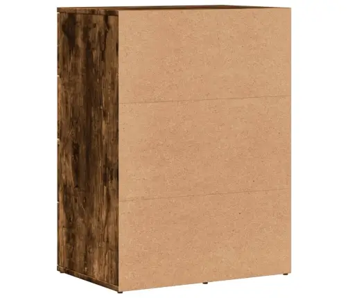 Puhvetkapid 2 Tk, Suitsutatud Tamm, 59X39X80 cm Tehispuit Puhvetkapid 2 Tk, Suitsutatud Tamm, 59X39X80 cm Tehispuit