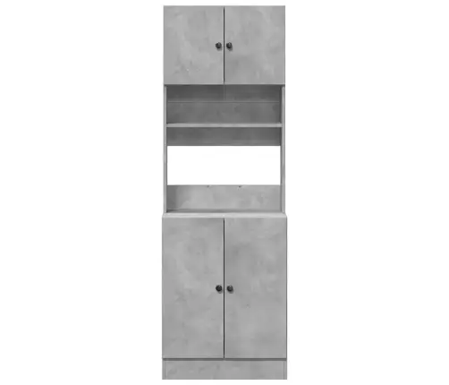 Köögikapp, Betoonhall, 60 X 50 X 180 cm Tehispuit