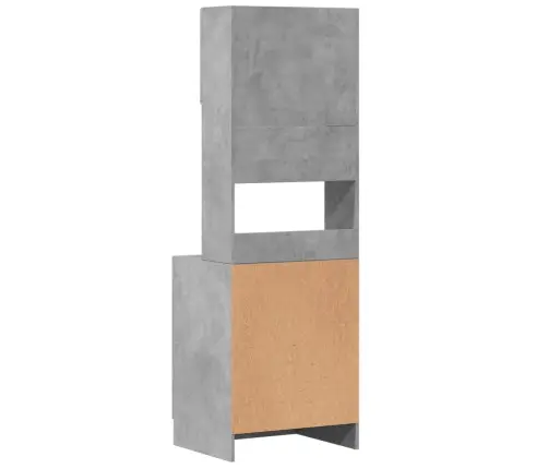 Köögikapp, Betoonhall, 60 X 50 X 180 cm Tehispuit