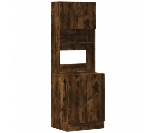 Köögikapp, Suitsutatud Tamm, 60 X 50 X 180 cm Tehispuit