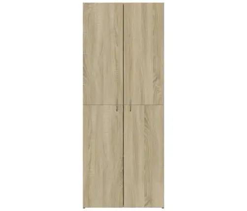 Dokumentu Skapītis, Koka Krāsa, 60X32X153 Cm, Inženierijas Koks Vidaxl