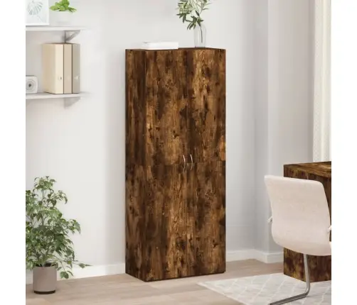 Dokumentu Skapītis, Koka Krāsa, 60X32X153 Cm, Inženierijas Koks Vidaxl