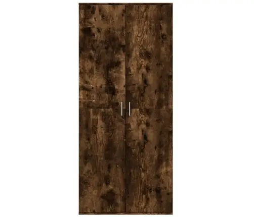 Augstais Skapītis Ozolkoka Krāsa 80X35X180 Cm Inženierijas Koks Vidaxl