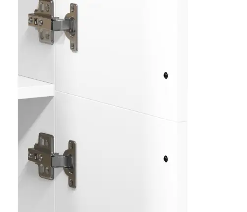 Augstais Skapītis, Balts, 70X35X180 Cm Inženierijas Koks Vidaxl