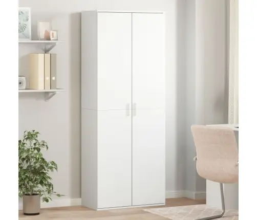 Augstais Skapītis, Balts, 70X35X180 Cm Inženierijas Koks Vidaxl