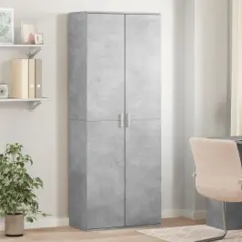 Augstais Skapītis Betona Pelēks 70X35X180 Cm Inženierijas Koks Vidaxl Augstais Skapītis Betona Pelēks 70X35X180 Cm Inženierijas Koks Vidaxl