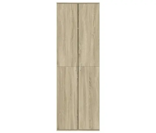 Skapis, Ozolkoka Krāsa, 60X35X180 Cm, Inženierijas Koks Vidaxl