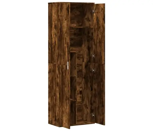 Kõrge Kapp, Suitsutatud Tamm, 60 X 35 X 180 cm Tehispuit