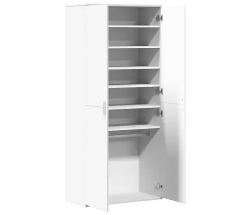 Kingakapp, Valge, 80 X 39 X 178 Cm Tehispuit