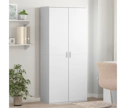 Kingakapp, Valge, 80 X 39 X 178 Cm Tehispuit