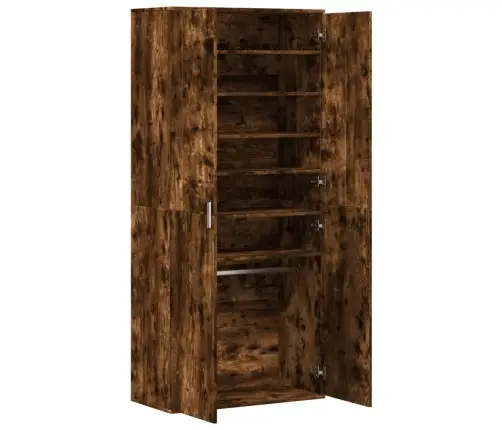 Spintelė Batams, Dūminio Ąžuolo, 80X39X178cm Apdirbta Mediena