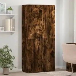 Spintelė Batams, Dūminio Ąžuolo, 80X39X178cm Apdirbta Mediena