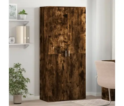 Spintelė Batams, Dūminio Ąžuolo, 80X39X178cm Apdirbta Mediena