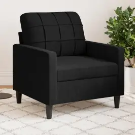 Atpūtas Krēsls, Melns, 60 Cm, Samts Vidaxl
