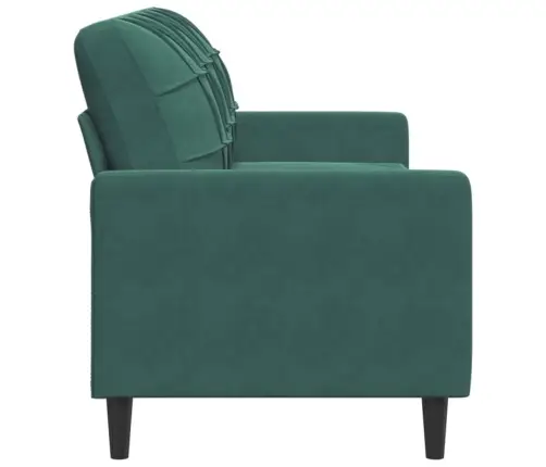 3-Kohaline Diivan, Tumeroheline, 180 cm Samet