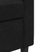 Trivietė Sofa, Juodos Spalvos, 210cm Aksomas