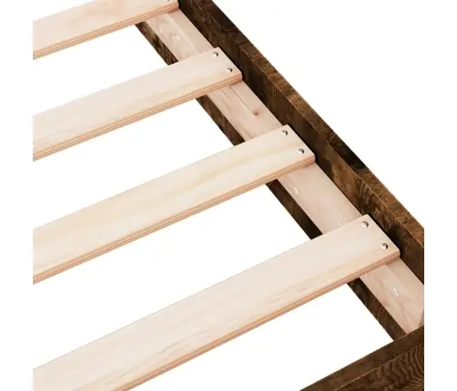 Lovos Rėmas Be Čiužinio, Dūminis, 160X200 cm Apdirbta Mediena