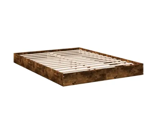 Gulta Bez Matrača, Ozolkoka, 140X200 Cm, Inženierijas Koks Vidaxl Gulta Bez Matrača, Ozolkoka, 140X200 Cm, Inženierijas Koks Vidaxl