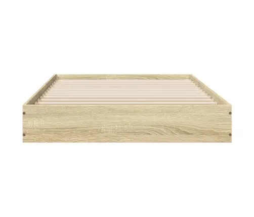 Peatsiga Voodiraam, Ilma Madratsita, Sonoma Tamm 75X190 Cm Peatsiga Voodiraam, Ilma Madratsita, Sonoma Tamm 75X190 Cm